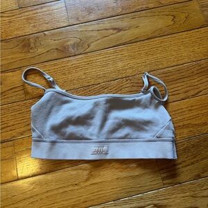 Skims Cotton Ribbed Scoop Bralette